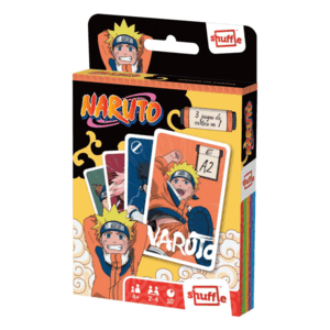 BARAJA NARUTO 3 JUEGOS DE CARTAS EN 1