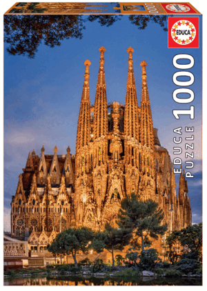 SAGRADA FAMILIA BARCELONA PUZZLE 1000 PIEZAS